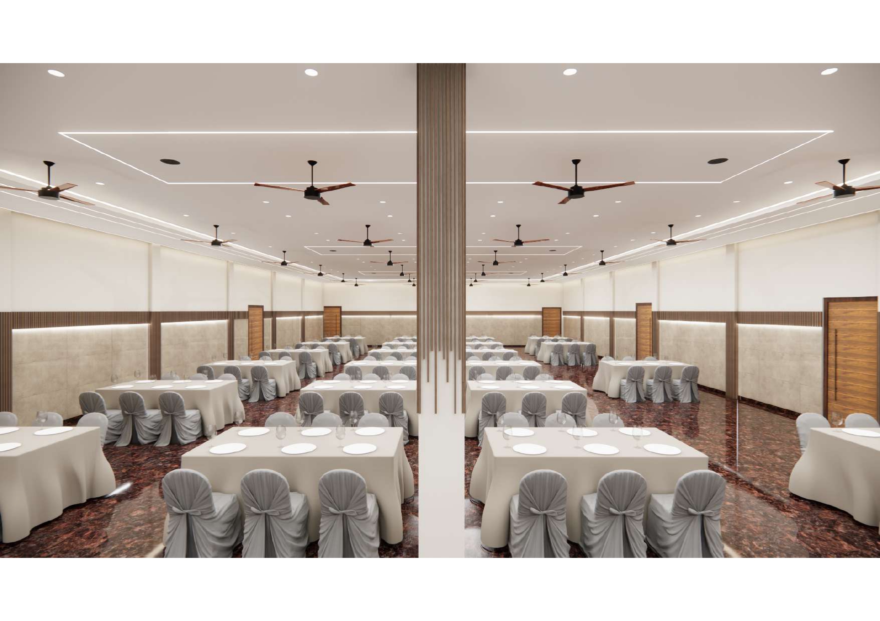 Dining area - Palm Convention Center 1