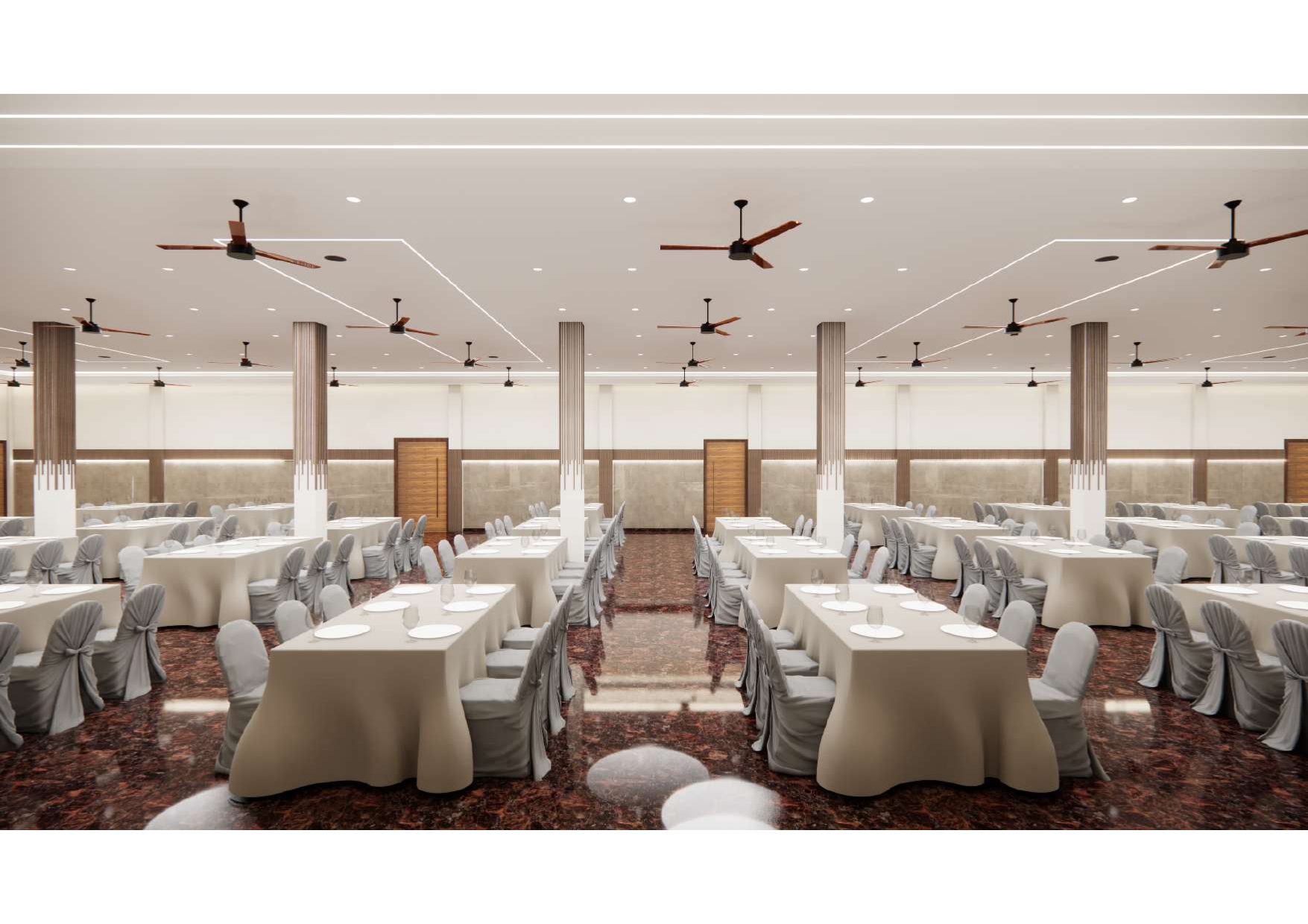 Dining area - Palm Convention Center 10