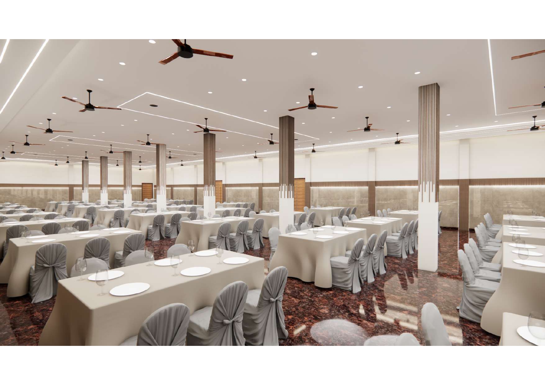 Dining area - Palm Convention Center 3