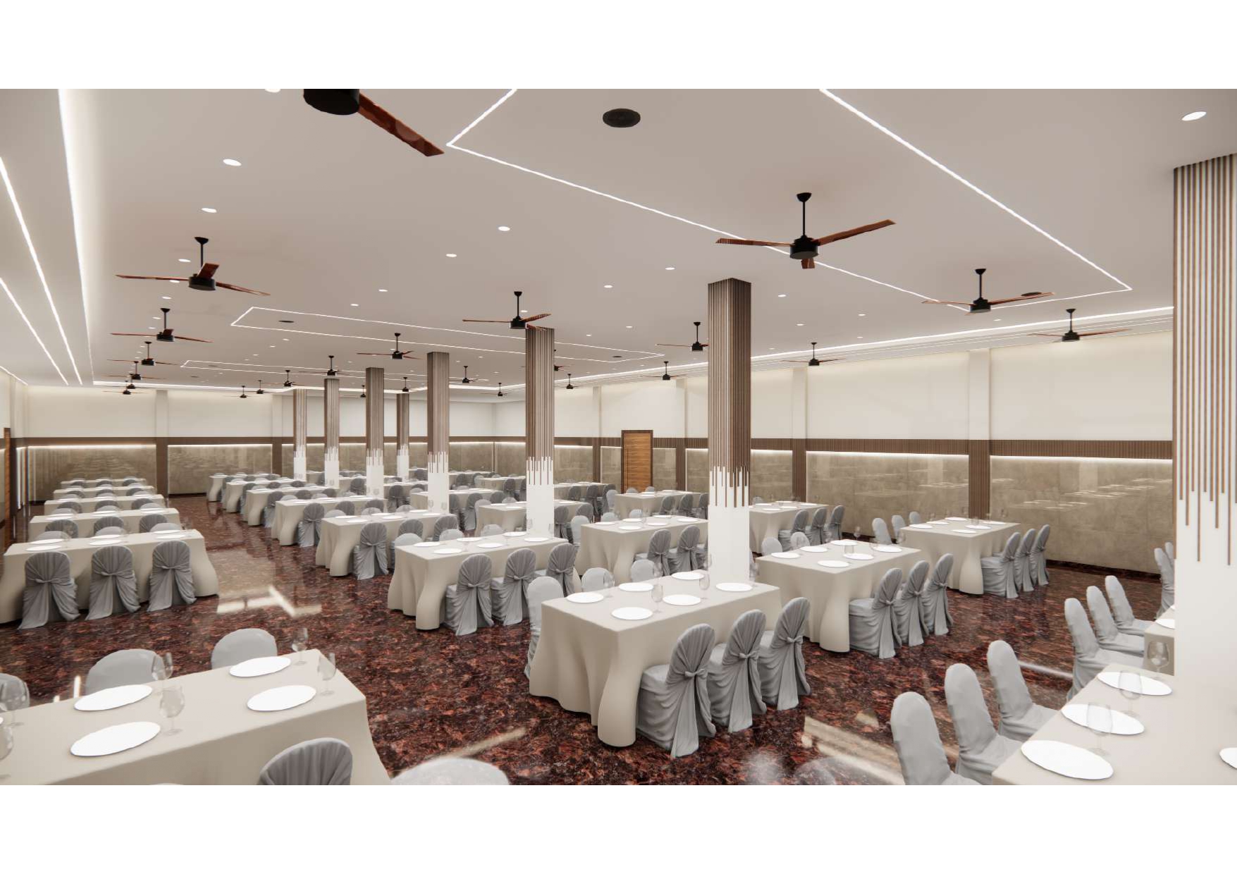 Dining area - Palm Convention Center 5