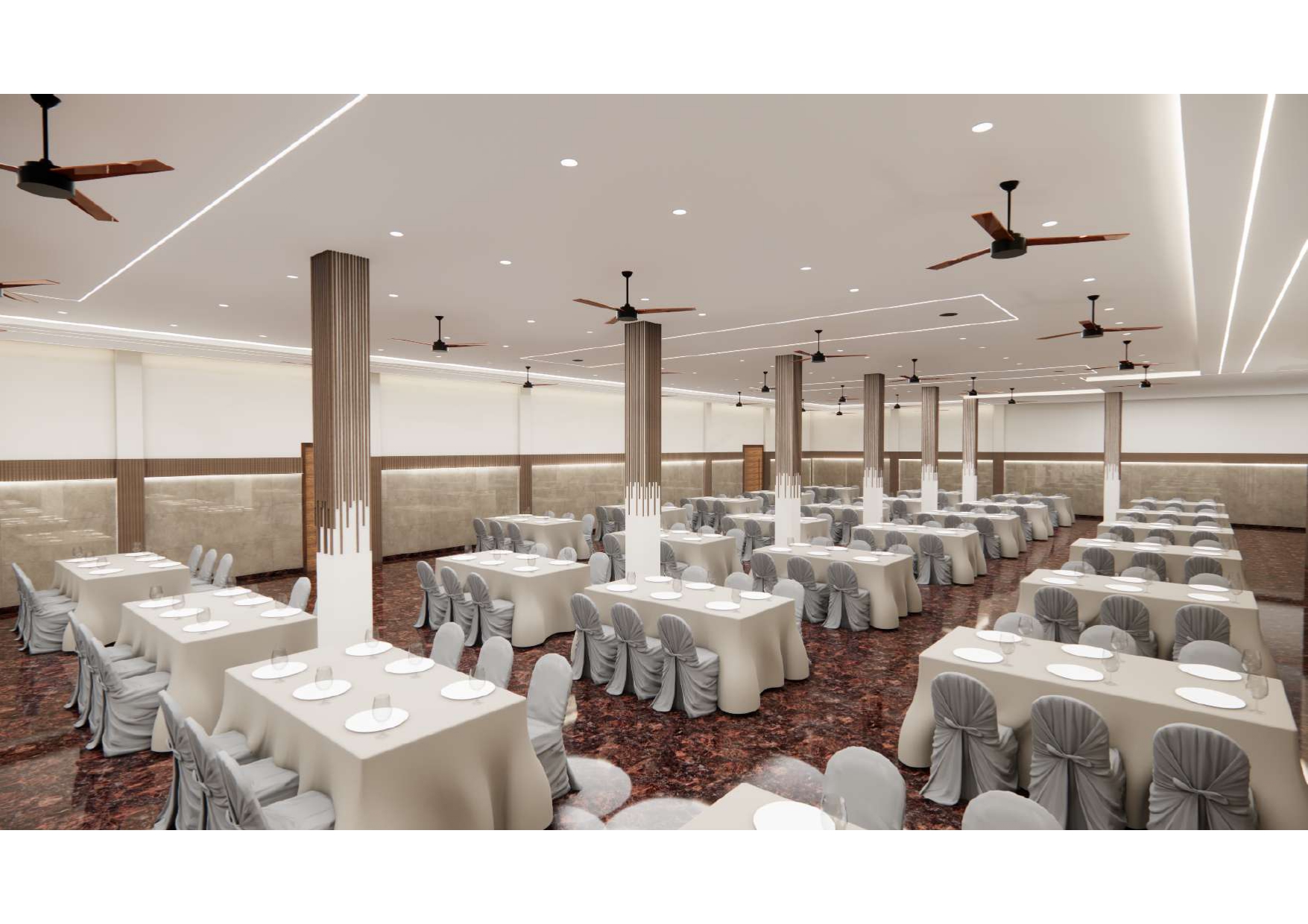 Dining area - Palm Convention Center 6