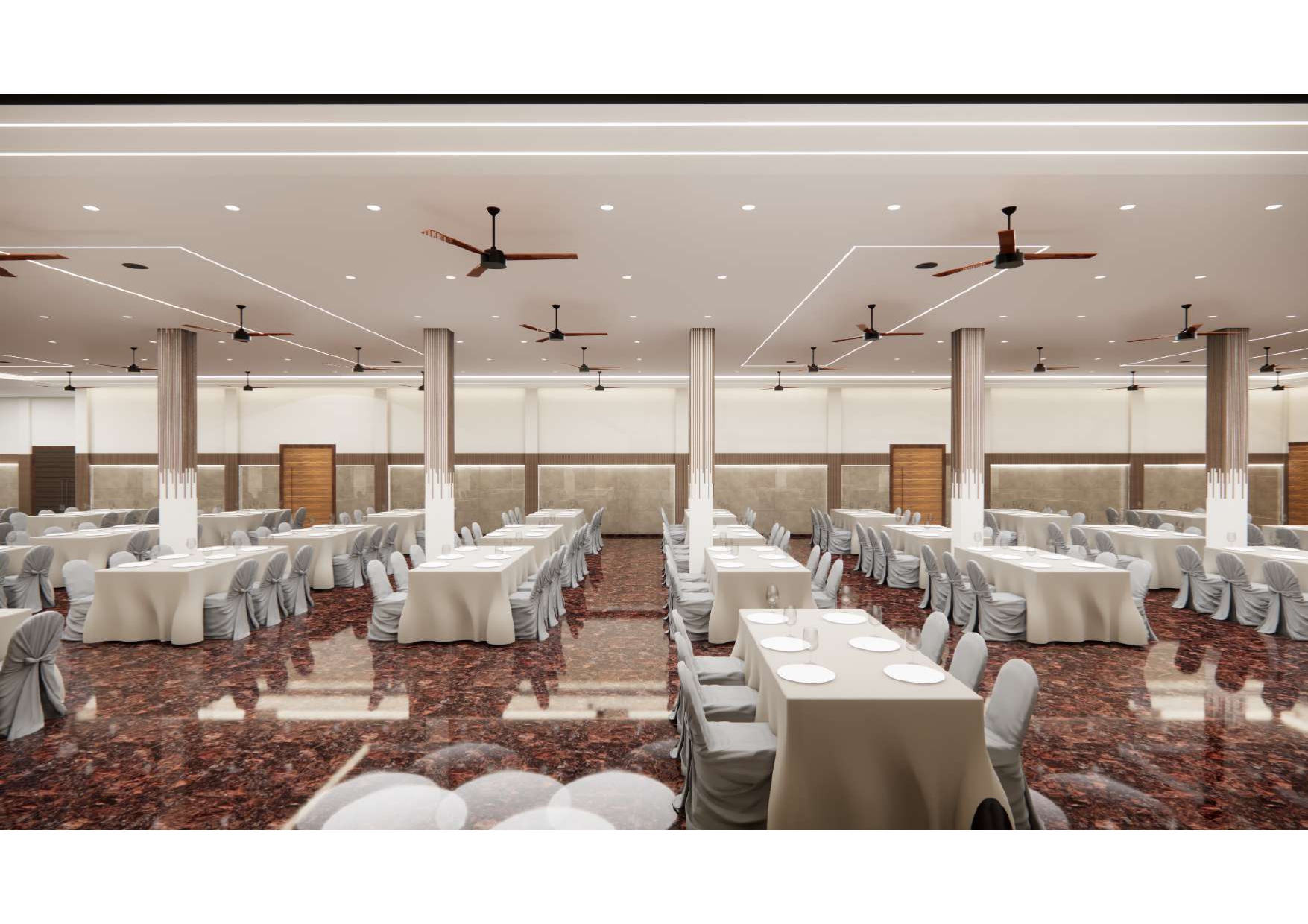 Dining area - Palm Convention Center 7