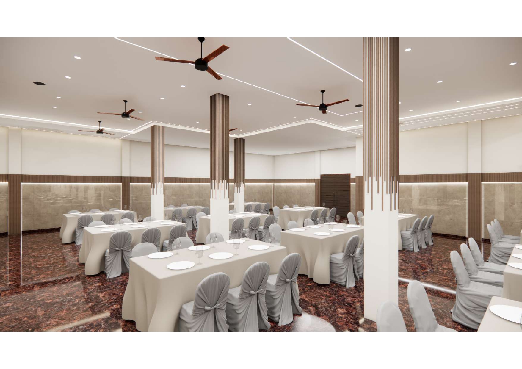 Dining area - Palm Convention Center 8