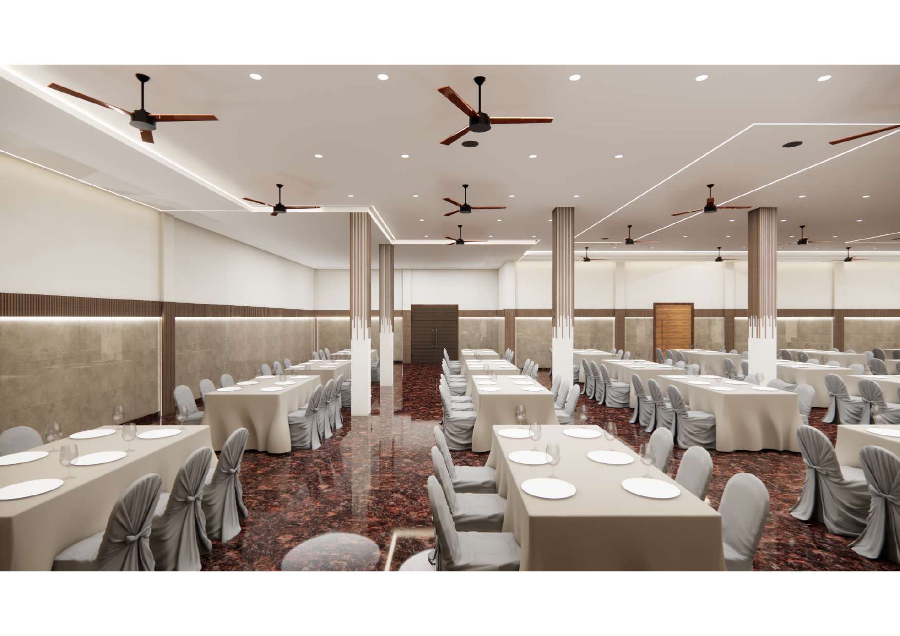 Dining area - Palm Convention Center 9